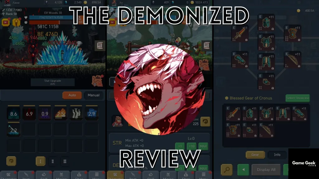 the demonized idle rpg game review