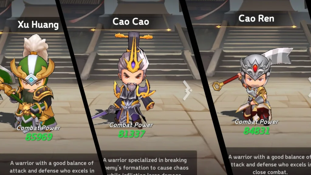 Wei faction characters