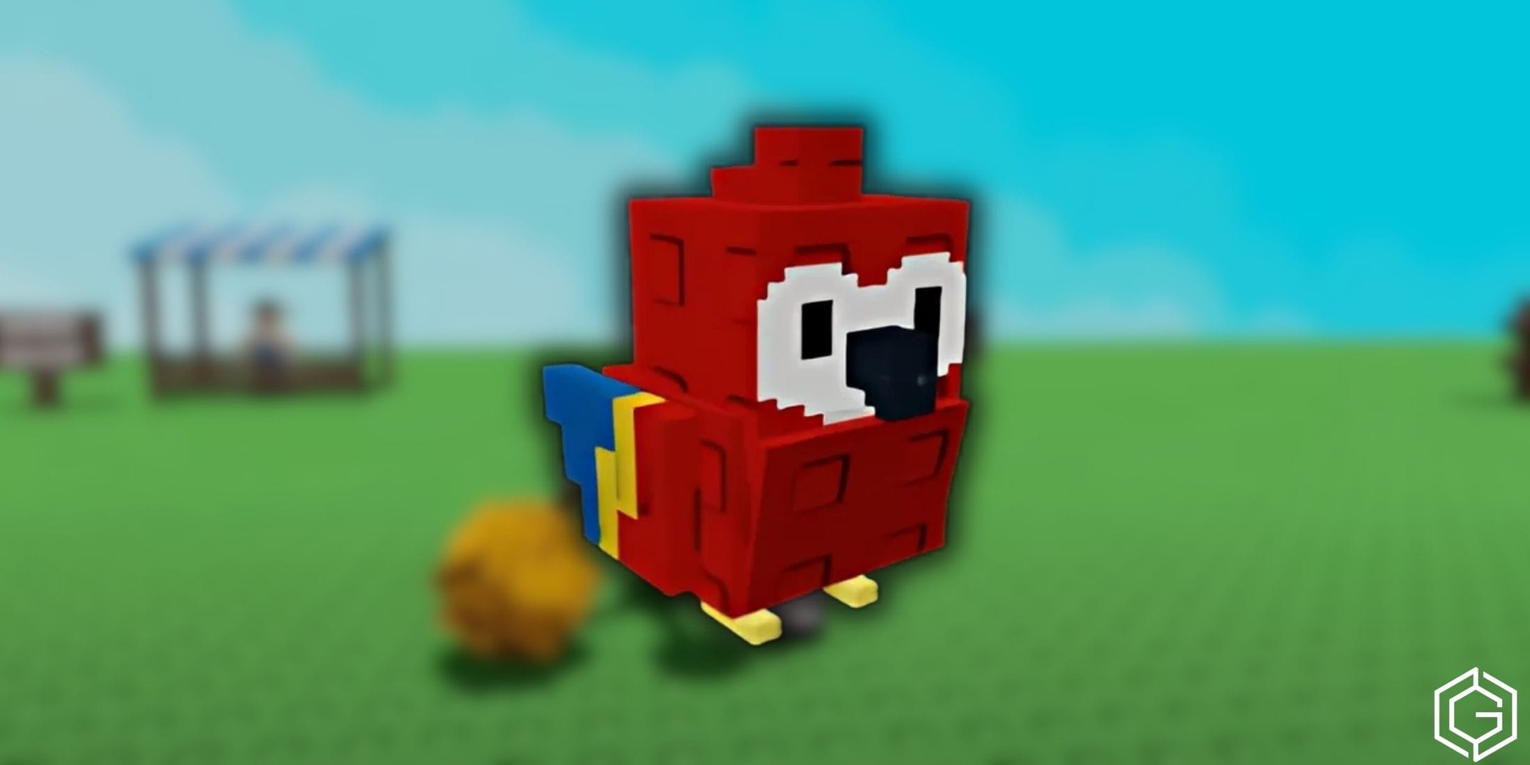 thumbnail image 2 of Grow A Garden Roblox Collectible – Scarlet Macaw Character (Giants/Hex), Fast & Easy 2 of 6